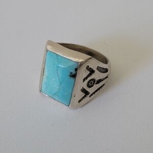 Vintage Navajo Turquoise Ring